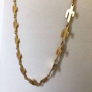 🌵 NWOT Madewell Cactus Necklace